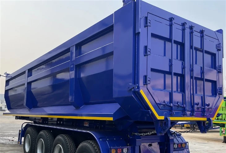 35CBM 4 Axle Semi Tipper Trailer